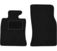Wielganizator Tapis de Sol Avant de Voiture - Noir - 2 pièces - pour Mini Cooper II R57 Cabrio (2006-2013)