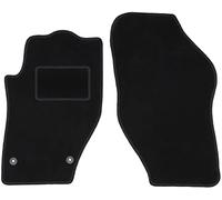 Wielganizator Tapis de Sol Avant de Voiture - Noir - 2 pièces - pour Peugeot 308 CC Cabrio (2007-2013)