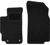 Wielganizator Tapis de Sol Avant de Voiture - Noir - pour Peugeot 406 Berline Break (1995-2004)
