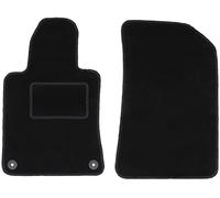 Wielganizator Tapis de Sol Avant de Voiture - Noir - pour Peugeot 508 I Berline, Break, SW, RXH (2010-2018)