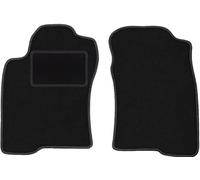 Wielganizator Tapis de Sol Avant de Voiture - Noir - pour Toyota Land Cruiser J120 5 Portes (2002-2009)