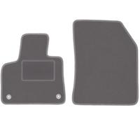 Wielganizator Tapis de Sol Avant en Velours Graphite conçu pour : Citroën C5 Aircross (2019-) Tapis de Sol de Voiture Crossover Couleur Graphite Lot de 2 pièces Parfaitement ajustées