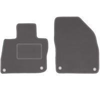 Wielganizator Tapis de Sol Avant en Velours Graphite conçu pour : Honda Civic VIII (UFO) (2006-2012) hayon Tapis de Sol Auto Couleur Graphite Lot de 2 pièces Parfaitement ajustées