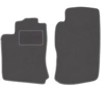 Wielganizator Tapis de Sol Avant en Velours Graphite conçu pour : Opel Vectra B (1996-2001) hayon, berline, Break, liftback Tapis de Sol Auto Couleur Graphite kit de 2 pièces Ideal