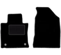 Wielganizator Tapis de Sol Avant pour Voiture SsangYong Tivoli SUV (2015) 2 pièces en Velours Noir