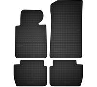 Wielganizator Tapis de Sol Caoutchouc pour BMW 3 E46 (1998-2007) compacte, coupé, berline, Break, Tourisme Noirs sur Mesure Ajustement Optimal