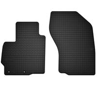 Wielganizator Tapis de Sol Caoutchouc pour Mitsubishi Outlander II (2006-2013) Croisement Noirs sur Mesure Ajustement Optimal