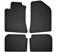 Wielganizator Tapis de Sol Caoutchouc pour Toyota Avensis II T25 (2003-2009) Break, liftback, berline Noirs sur Mesure Ajustement Optimal