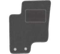 Wielganizator Tapis de Sol conducteur en Velours Graphite conçu pour Hyundai Getz (2002-2010) hayon Tapis de Voiture sous Les Pieds du conducteur en Graphite 1-teilig Parfaitement adapté