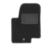 Wielganizator Tapis de Sol conducteur en Velours Graphite conçu pour : Kia Soul I (2009-2013) Tapis de Voiture Crossover pour Les Pieds du conducteur en Graphite 1-teilig Parfaitement ajusté