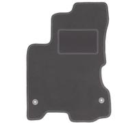 Wielganizator Tapis de Sol conducteur en Velours Graphite conçu pour Renault Koleos I (2007-2016) SUV Tapis de Voiture pour Les Pieds du conducteur en Graphite 1-teilig Parfaitement ajusté