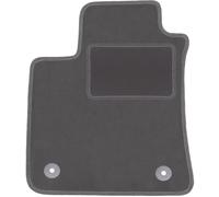 Wielganizator Tapis de Sol conducteur en Velours Graphite pour Renault Megane IV (2015-) Grand-Coupé, liftback, Break, grandtour, coupé, GT Tapis de Sol de Voiture Gris Graphite