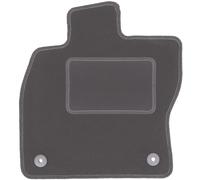 Wielganizator Tapis de Sol conducteur en Velours Graphite pour Volkswagen Golf VII (2012-) alltrack, hayon, Break, Variant Tapis de Sol de Voiture en Graphite 1-teilig