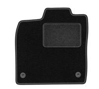 Wielganizator Tapis de Sol conducteur en Velours - pour Volkswagen ID.3 (2019-) Hatchback côté conducteur - Tapis de Sol en Velours Noir - 1 pièce - Ajustement Parfait
