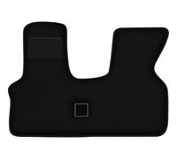 Wielganizator Tapis de Sol en Velours Compatible avec Volkswagen Transporter T4 - Noir - Lot de 2 Tapis de Sol Avant