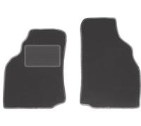 Wielganizator Tapis de Sol en Velours Graphite Avant conçu pour : Ford Puma (1997-2001) coupé Tapis de Sol Auto Couleur Graphite Lot de 2 pièces Parfaitement ajustées