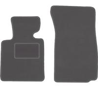 Wielganizator Tapis de Sol en Velours Graphite Avant pour BMW Z4 E85 (2002-2008) Tapis de Sol de Voiture Convertibles Couleur Graphite Lot de 2 pièces Parfaitement ajustés