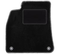 Wielganizator Tapis de Sol en Velours Noir pour Audi A6 C8 Avant, Break, Berline (2018)