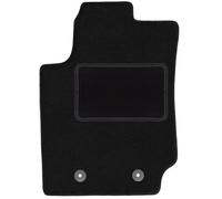 Wielganizator Tapis de sol en velours noir pour Ford Ranger Pickup (2012-2019)