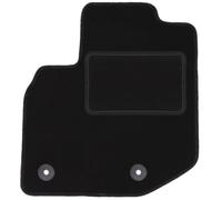 Wielganizator Tapis de Sol en Velours Noir pour Honda Jazz III Hatchback (2008-2011)
