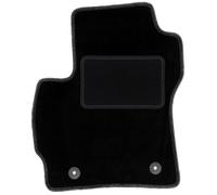 Wielganizator Tapis de Sol en Velours Noir pour Mazda 5 I 7 Personnes (2005-2010)