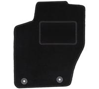 Wielganizator Tapis de Sol en Velours pour Citroën C4 II Hatchback, Break (2010-2018) Noir