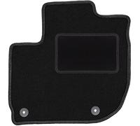 Wielganizator Tapis de Sol en Velours pour Honda Jazz IV Hatchback (2015) - Noir