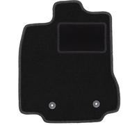 Wielganizator Tapis de Sol en Velours pour Jaguar XF I 2WD X250 Berline Break (2007-2015) Noir