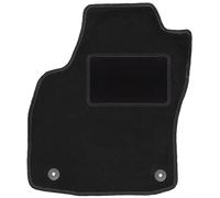 Wielganizator Tapis de Sol en Velours pour Opel Astra H Berline, Hatchback, Break, TwinTop, Cabrio, Coupé (2003-2010) Noir
