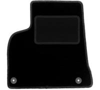 Wielganizator Tapis de Sol en Velours pour Peugeot 5008 I 7 Personnes (2009-2017) Noir