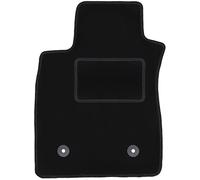 Wielganizator Tapis de Sol en Velours pour Renault Clio III Grand Tour Break Hatchback (2005-2012) Noir