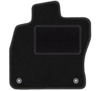 Wielganizator Tapis de sol en velours pour Seat Leon IV (2020-) Sedan, Break, Variant, Liftback côté conducteur, tapis de sol en velours noir, 1 pièce - Ajustement parfait