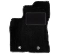 Wielganizator Tapis de Sol en Velours pour Toyota Avensis III T27 Break, Berline, liftback (2009-2013) Noir