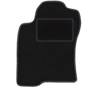 Wielganizator Tapis de Sol en Velours pour Toyota Land Cruiser J120 5 Portes (2002-2009) Noir