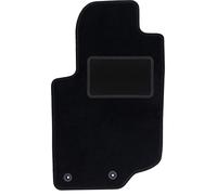 Wielganizator Tapis de sol noir pour Peugeot 207CC Coupe, Cabrio (2006-2012) - Tapis de sol côté conducteur en velours
