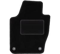 Wielganizator Tapis de Sol Noir pour Skoda Fabia III Hatchback, Break (2014) - Tapis de Sol côté conducteur en Velours