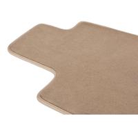 Wielganizator Tapis de Voiture - Compatible avec Peugeot 406 berline, Break, Break (1995-2004) - Velours - Accessoires Auto - Tapis de Voiture - Tapis Auto - Conducteur - Beige