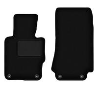 Wielganizator Tapis de Voiture - Convient pour BMW Z3 E36/7 Cabriolet 1997-2002 - Velours - Accessoires Voiture - Tapis Pratique Auto - 2 Pièces - Noir