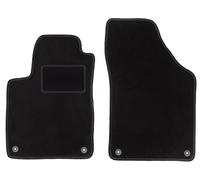 Wielganizator Tapis de Voiture - Convient pour Peugeot RCZ Coupé 2010-2015 - Velours - Accessoires Voiture - Tapis Pratique Auto - 2 Pièces - Noir