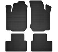 Wielganizator Tapis de Voiture en Caoutchouc sur Mesure, compatibles avec Hyundai Atos (1997-2008) Hatchback | Meilleure compatibilité Que Les Tapis universels | Antidérapants | Noirs