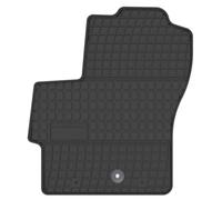 Wielganizator Tapis de voiture en caoutchouc sur mesure, compatibles avec Mazda 3 I BK à hayon - Tapis en Caoutchouc - Accessoires Auto - Tapis Auto sur Mesure - Tapis de Sol Pratique - 1 pièce - Noir