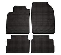 Wielganizator Tapis de Voiture en Caoutchouc sur Mesure, compatibles avec Opel Vectra C (2002-2008) | Qualité: Premium - Ajustement précis, antidérapants - Tapis de Sol 4 pièces - Noir