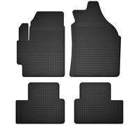 Wielganizator Tapis de Voiture en Caoutchouc sur Mesure, compatibles avec Peugeot 1007 (2004-2009) monospace | Meilleure compatibilité Que Les Tapis universels | Antidérapants | Noirs