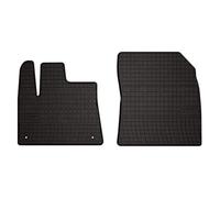 Wielganizator Tapis de Voiture en Caoutchouc sur Mesure, compatibles avec Peugeot Partner III (2018-) | Qualité: Premium - Ajustement précis, antidérapants - Tapis de Sol 2 pièces - Noir