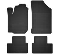 Wielganizator Tapis de Voiture en Caoutchouc sur Mesure, compatibles avec Suzuki Wagon R+ (1998-2010) Hatchback | Meilleure compatibilité Que Les Tapis universels | Antidérapants | Noirs
