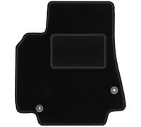 Wielganizator Tapis de Voiture en Velours pour Peugeot Partner II Combi Tepee, 5 Personnes (2008-2018) Noir