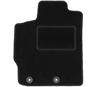Wielganizator Tapis de Voiture en Velours pour Toyota Yaris II Hatchback (2005-2011) Noir