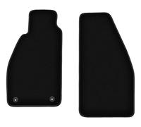 Wielganizator Tapis de Voiture en Velours sur Mesure, compatibles avec Alfa Romeo Spider (1995-2005) - Qualité : Basic | Ajustement précis, sous-Couche antidérapante, 2 pièces - Noir