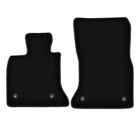 Wielganizator Tapis de Voiture en Velours sur Mesure, compatibles avec BMW GT F07 FL (2013-2018) - Qualité : Basic | Ajustement précis, sous-Couche antidérapante, 2 pièces - Noir