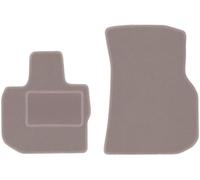 Wielganizator Tapis de Voiture en Velours sur Mesure, compatibles avec BMW X3 G01 SUV (2017-) - Velours - Accessoires Auto - Tapis de Voiture - Tapis Auto - Ensemble Avant 2 pièces - Beige